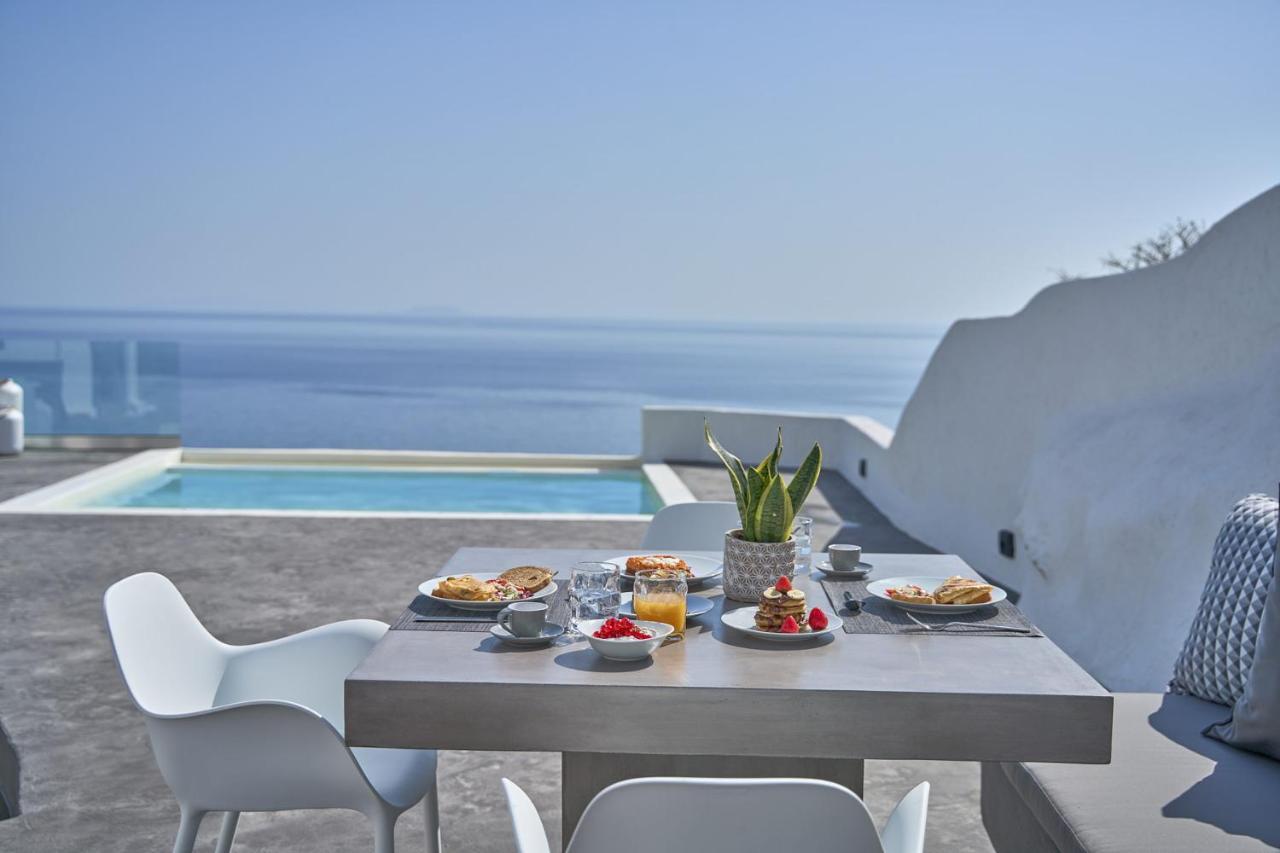 Topos Exclusive Santorini อิเมโรวิยอน ภายนอก รูปภาพ